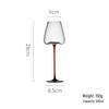 Elegant Handmade Red Wine Glasses