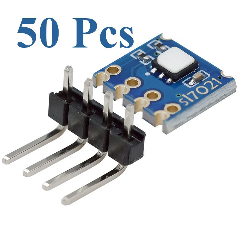 1~50Pcs Si7021 High Precision Temperature and Humidity Sensor Module Industrial Grade SI7021-A20-GM1R I2C Communicati Interface