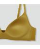 Jaju Women'S Perfect No-Line One-Mold Bra_Mustard