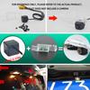 Car Rear View Camera Bracket Plate Lights Mount Universal Vehicle Reverse Cam Back Up Holder For Kia K3 K3S
