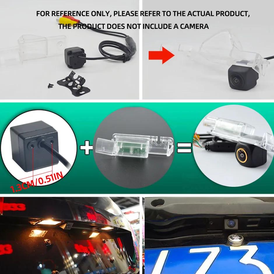 Car Rear View Camera Bracket Plate Lights Mount Universal Vehicle Reverse Cam Back Up Holder For Kia K3 K3S