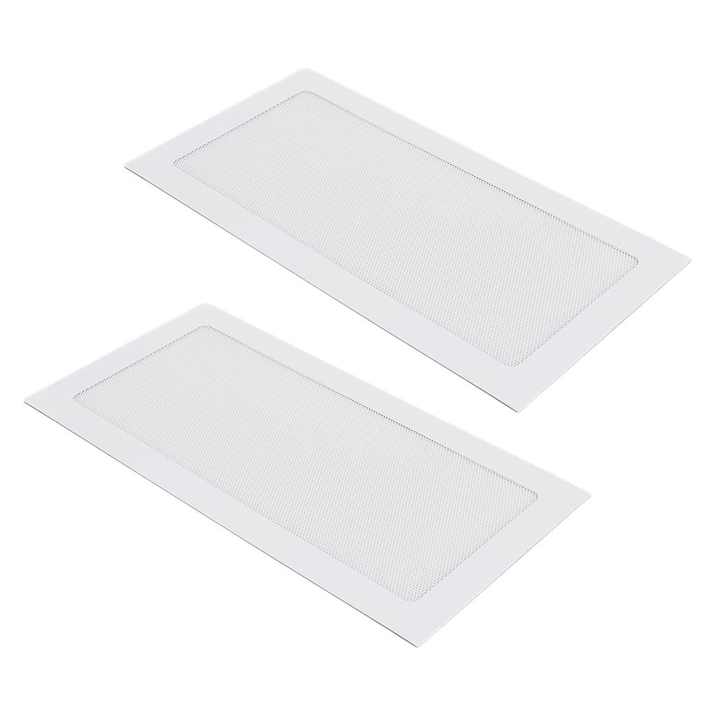 2Pcs Computer Cooler Fan Dust Filter Magnetic Frame PC Fan Dust Mesh PC Cooler Filter Fine Mesh PVC