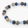 Jbans Classic Triple Awesome Mixed Gemstone Bracelet (C2501Ac1225_Bl)