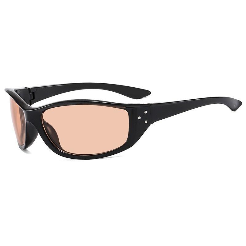 Vintage Y2K Sunglasses Women Retro Steam Punk Sunglasses Brand Designer Shades for Girl Concave Eyewear Men