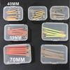 70 59MM DC3V Meteor Shower Filament Flowing Water Lamp Bring A Box LED COB Filament Diodes Parts Incandescent Light Accessories