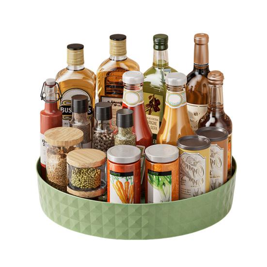 Органайзер Lazy Susan Вращающийся Прозрачный Многоцелевой Настольный Спецовник Косметический