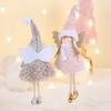 Creative Tree Ornament Christmas Angel Ornament Charming Girl Figure Delicate Fabric Material Easy To Hang Ornament