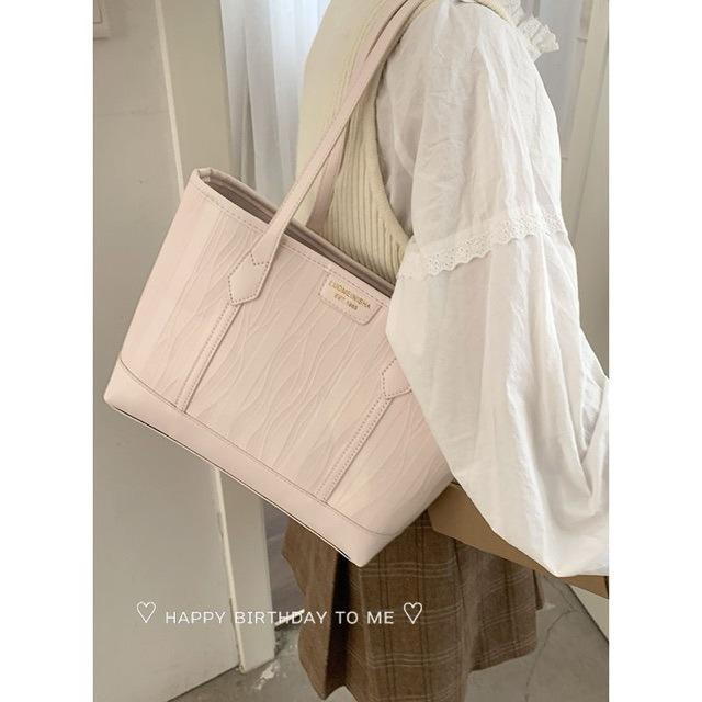 Versatile Women's Tote: Large Capacity, Trendy Korean Style Shoulder Bag