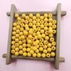 6mm 200PCS Acrylic Loose Round Beads For DIY Crafts Jewelry Making Handmade Material Multicolor Soild Color Jewelry Accessories