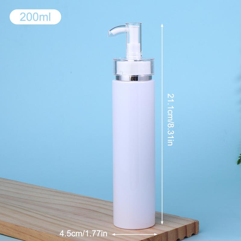 100/120/150/200Ml Travel Pump Bottle Dispenser Empty Lotion Bottles Refillable Cosmetic Container Press Type Women Make Up