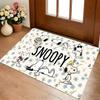 Snoopy Flowers Living Room Nonslip Area Rug Soft Carpet For Bedroom Game Playroom Sofa Office Home Decor Doormat Christmas Gift C926798