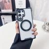 For Samsung Galaxy S25 Ultra Magnetic Case Ring Kickstand TPU+PC Phone Cover