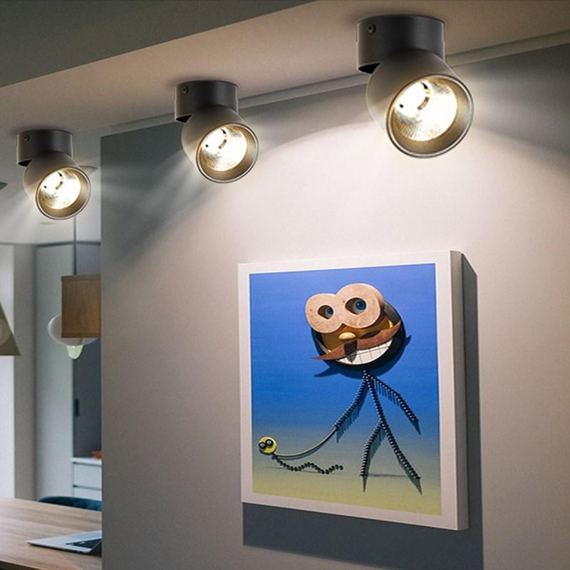 Faltbares LED-Downlight Decken-Pin-Licht Spotlight LED-Lampe 7W 10W 15W LED-Downlight für Küche Home Decor Oberflächenmontage