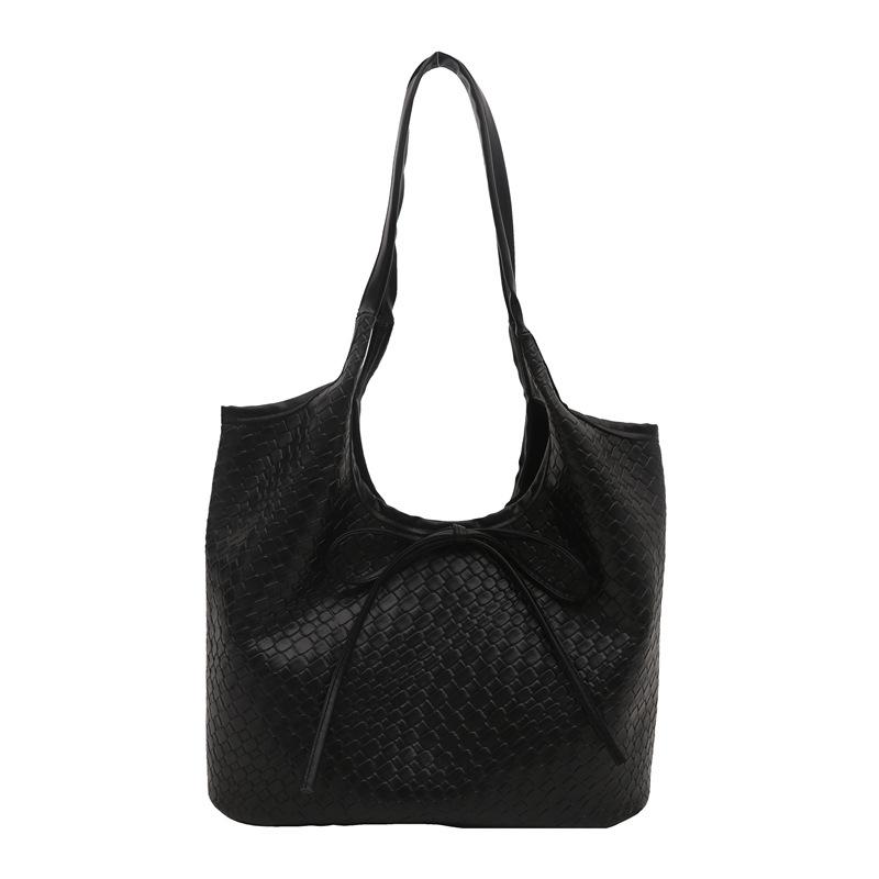 Woven bags women's bags fashion versatile shoulder handbags niche design retro armpit bags