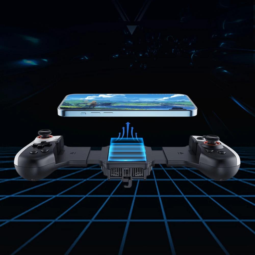 Gamepad Telescopico Controller Bluetooth Radiatore a Semiconduttore per iOS/Switch/Android Maniglia Raffreddatore per Gioco su Cellulare