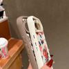 Rose Flower Pattern Plain Color Soft Silicone Phone Case for Google Pixel 9 8 Pro Xl 8a Shockproof Matte Lens Protection Anti-Fall Cover