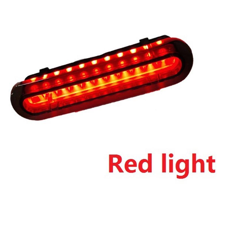 A51K-LED Rear Brake Light Central High Mounted Stop Warning Lamp for Jimny JB64 JB74 -,Black Shell Red Light