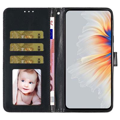 For Google Pixel 8a Case Shiny Leather Glitter Flip Stand Phone Cover