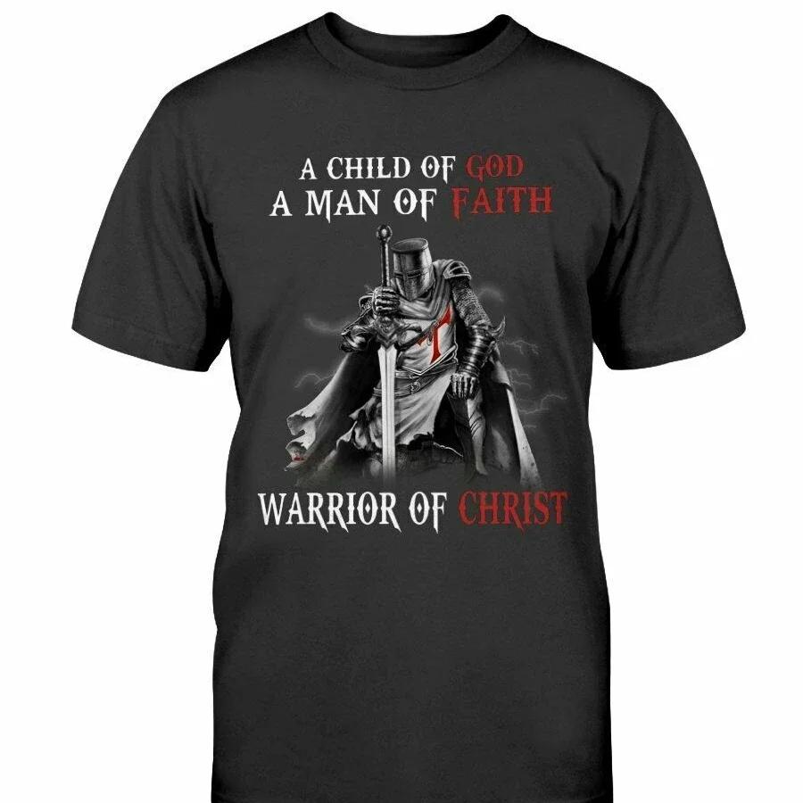 

Crusader Christian Faith Knights Templar Warrior of Christ T-Shirt 100% Cotton O-Neck Short Sleeve Summer Casual Mens T-shirt... S разноцветный