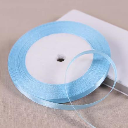 25Yards 6mm Silk Satin Ribbons for Crafts Bow Handmade Accessories for Clothing Accessories and Hats DJIY