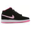 New Jordan 1 Mid GS Black Digital Pink 555112-066