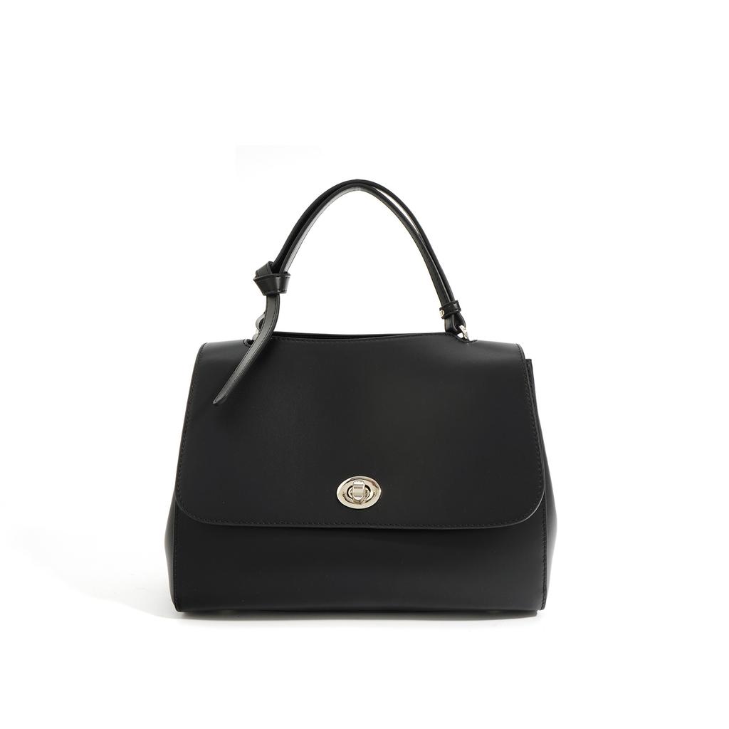 Leather Handbag New Fashion Versatile Shoulder Messenger Bag Large Capacity Temperament High Sense Women's Bag