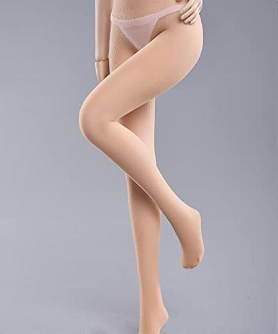 

[TOYBARJAPAN] 16 Figure AccessoriesFire Girl Toys FG-YC-005C Skin-colored Stockings Female Soldier Wardrobe Seamless Pantyhose (Body, head and pants