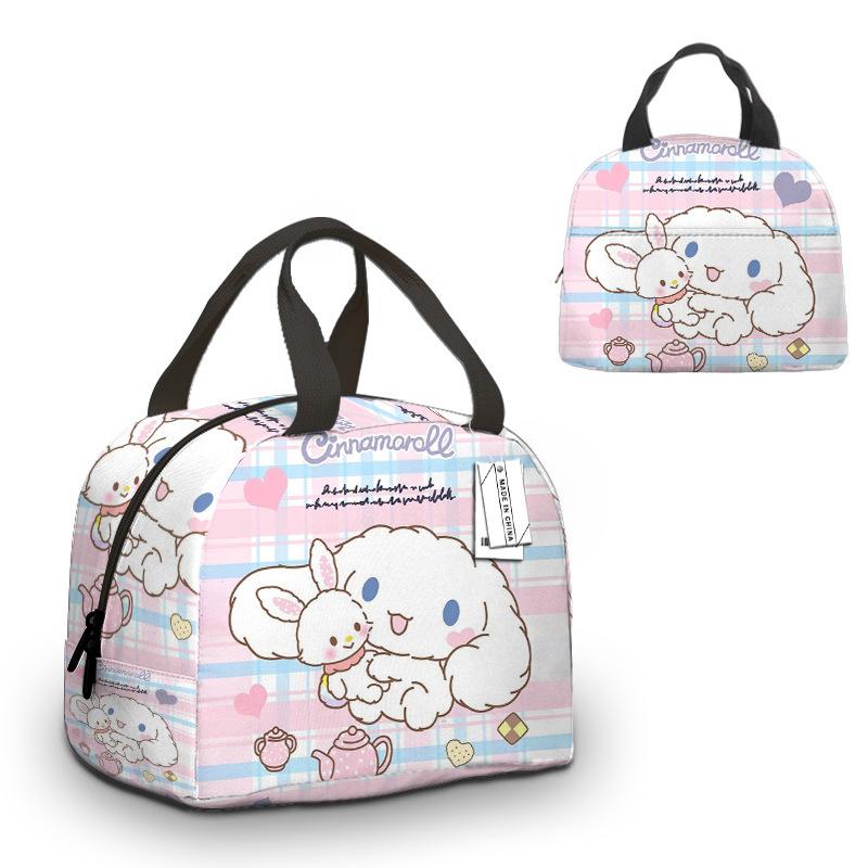 Cartoon Thermal Insulation Lunch Bag Portable Portable Lunch Bag Lunch Box Bag Student Office Worker With Meal Storage Bag