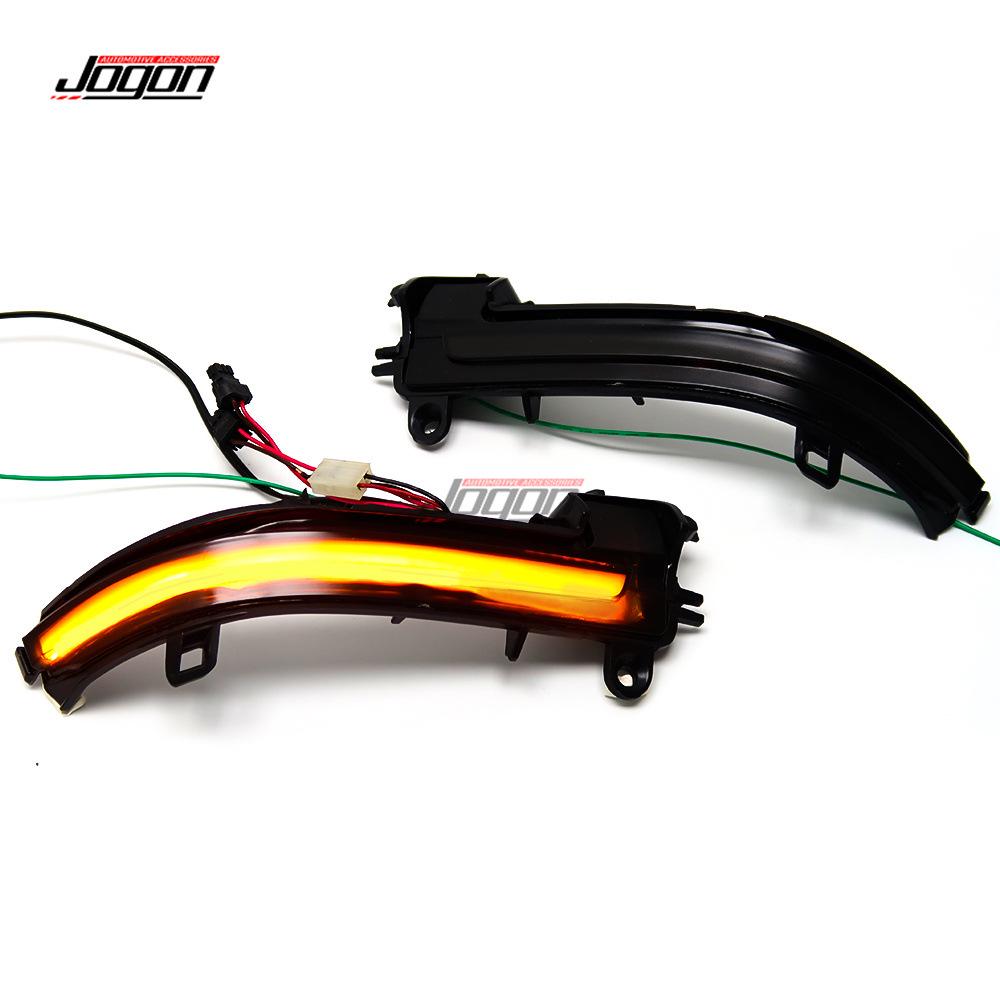 Applicable BMW Series Mirrors: 1, 2, 3, 4, F30, 5, X1 - Blue LED Turn Signal Flowing Light Accessories