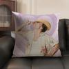 Singer HHarry Music Cushion Cover Natural Linen Organic Fabric DoubleSided Printing Sofa Home Decor Gift Pillow Case