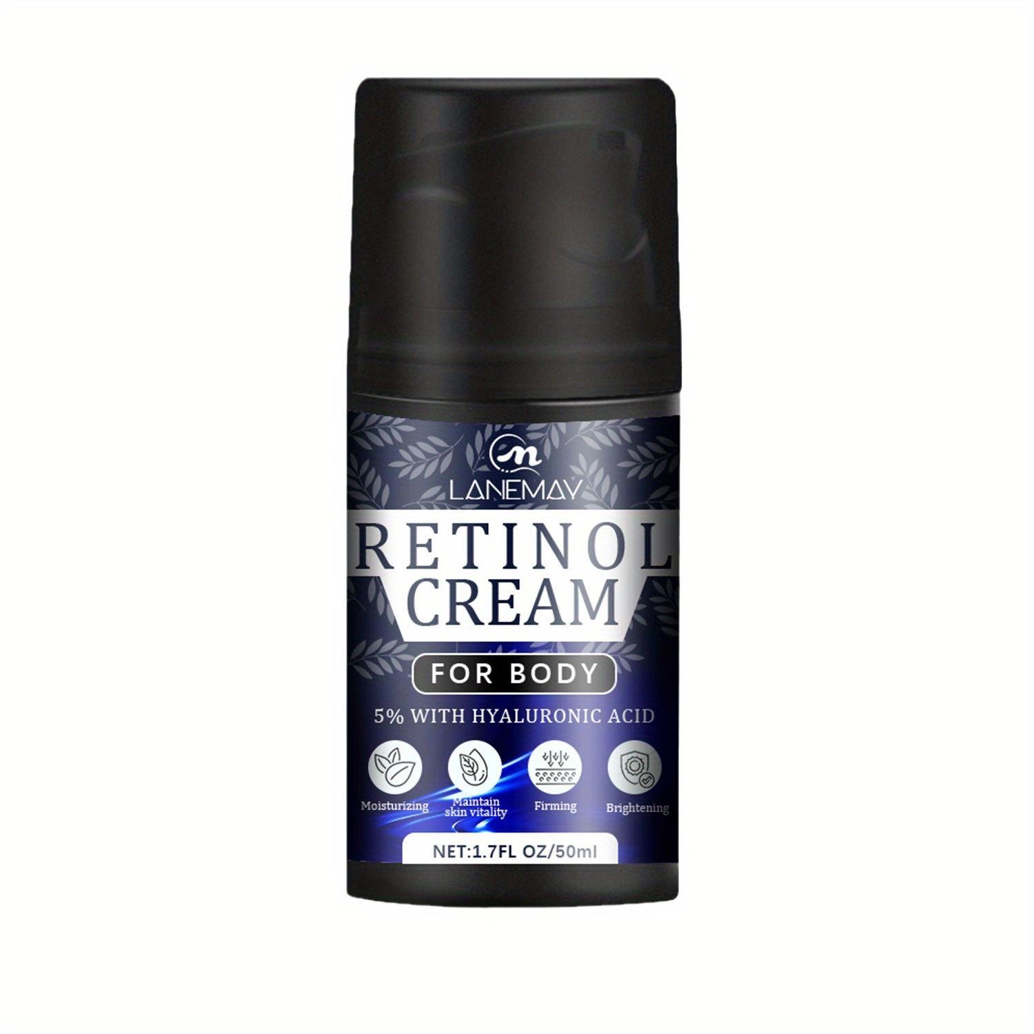 

Крем для тела с ретинолом, увлажняющее и питательное молочко для тела, увлажняющий и осветляющий крем для тонких линий 50ml