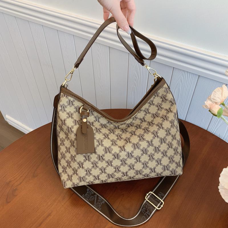 

Сумка женская новая дорожная ретро-принтованная сумка-мессенджер высококлассная модная плечевая сумка большой вместимости сумка подмышку 30cm*30cm*25cm хаки