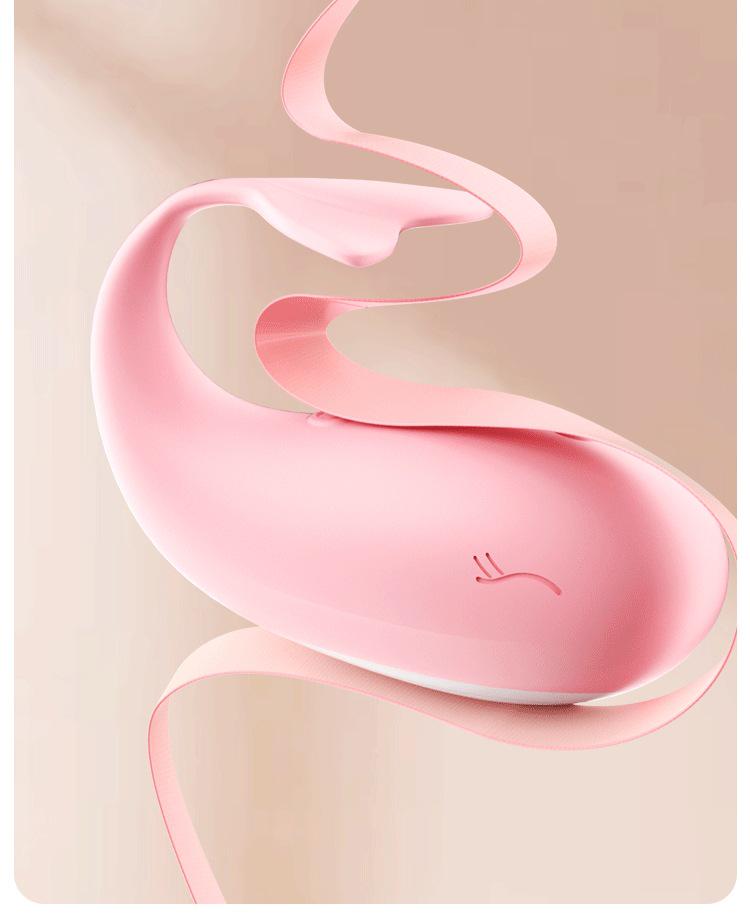 Deba Whispering Whale Tragbarer Vibrator - Lustvoller, Leiser und Flirtender Weiblicher Begleiter