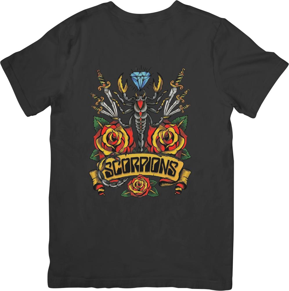 Scorpions Collection Vintage Retro Fit for Unisex women Quality Cotton TShirts