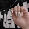 Fashionable Metal Nail Rings Jewelry with Ancient Egypt Theme Fashionable Egyptian Nail Rings Decoration for Gatherings