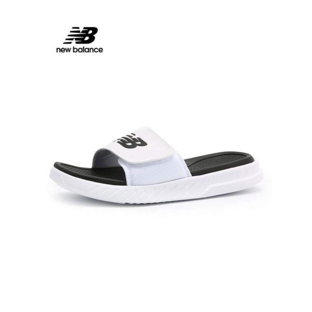 

New Balance Полуклубные шлепанцы-слайды с амортизацией, белые 230