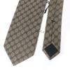 Pristine GUCCI tie GG logo all-over pattern web line beige silk mens 221582 Used