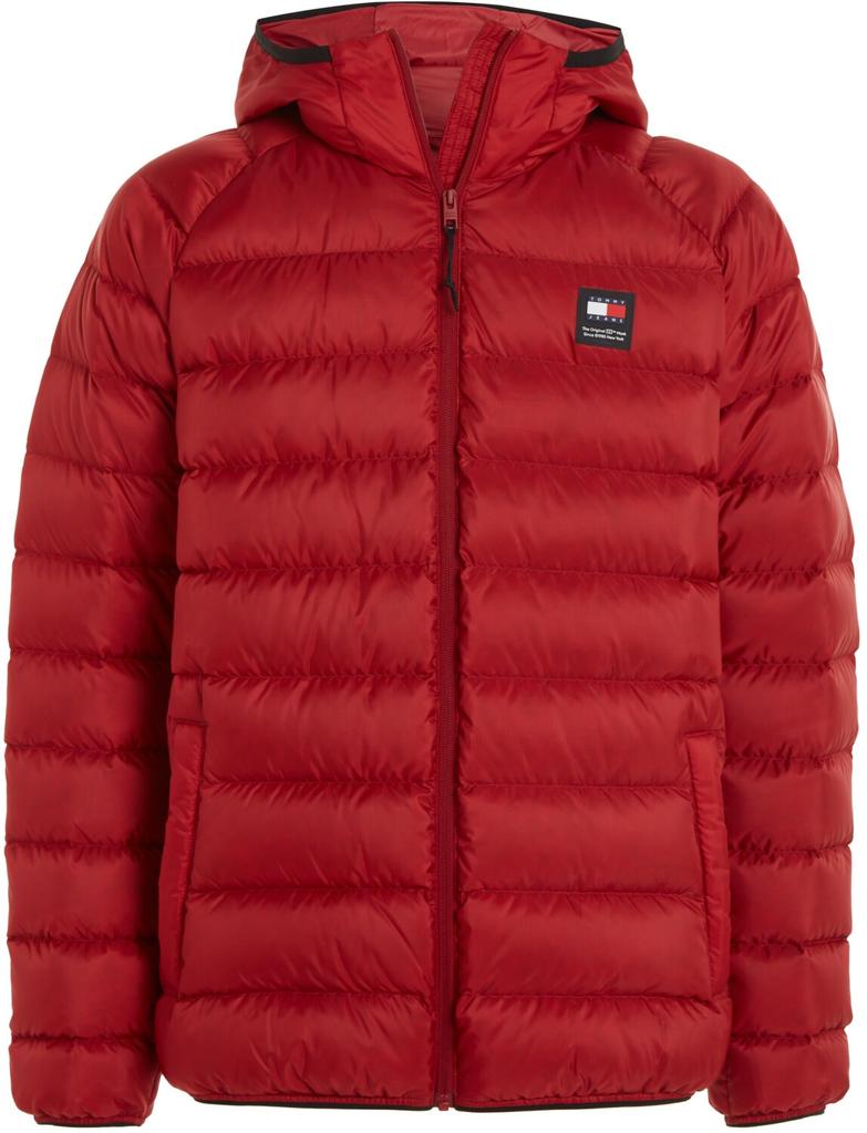 Winter Jacket Tommy Hilfiger TJM Hooded LT Down Jacket (DM0DM17882) Magma Red