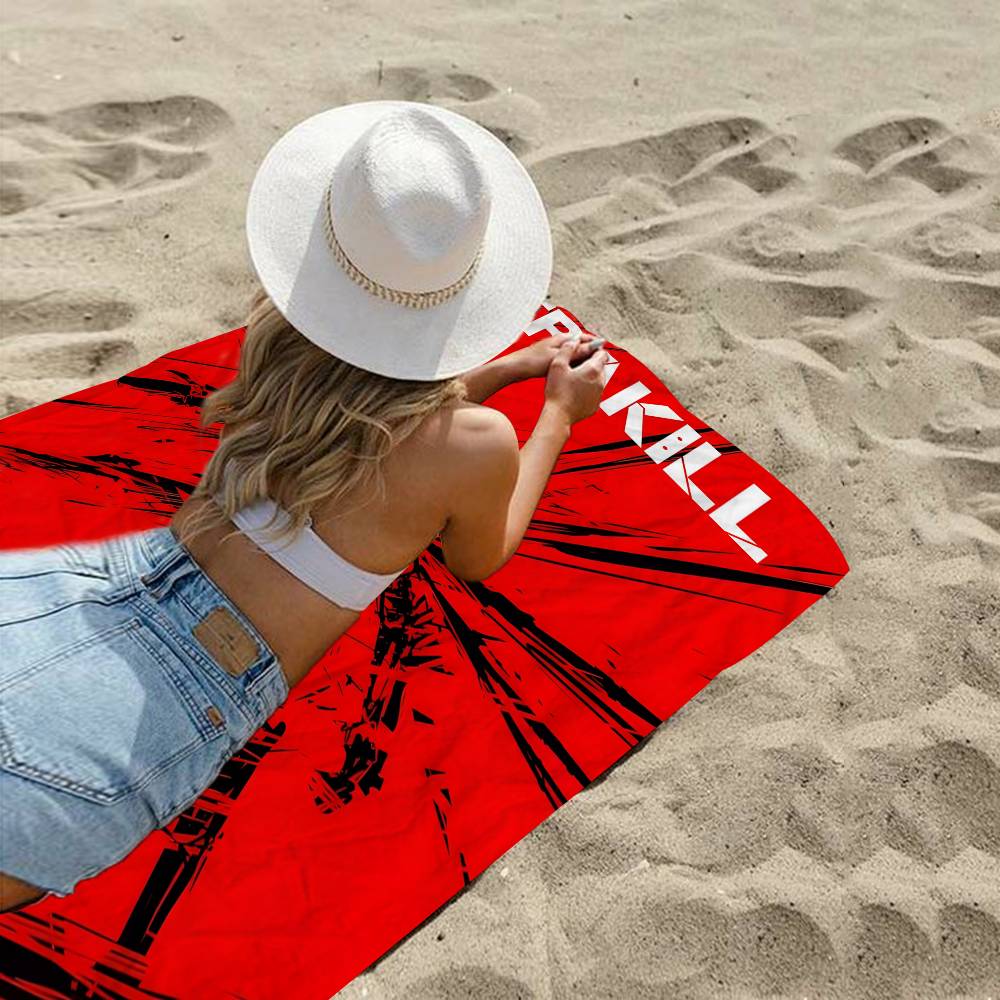 STEAM GAME U-ULTRAKILL Microfiber Printed Beach Towel Mountain Climbing Yoga Beach Swimming Running Absorbent Soft Towel