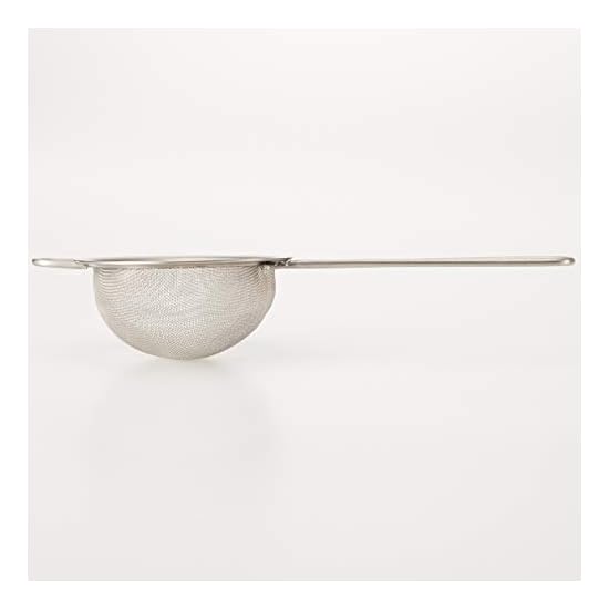 MUJI Stainless Steel Tea Strainer, Width 7.5 x Length 17.5cm, 82308693, Silver