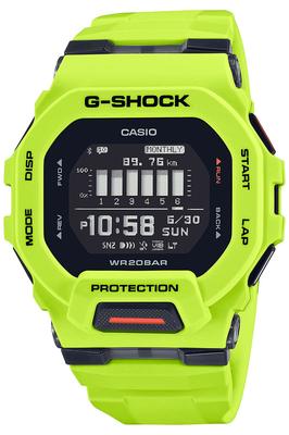 Orologio Bluetooth Giallo [Casio] G-Shock G-SQUAD GBD-200-9JF da Uomo