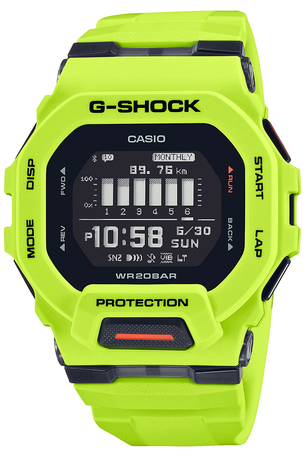 

Часы желтые [Casio] G-Shock [] GBD-200-9JF мужские жёлтый