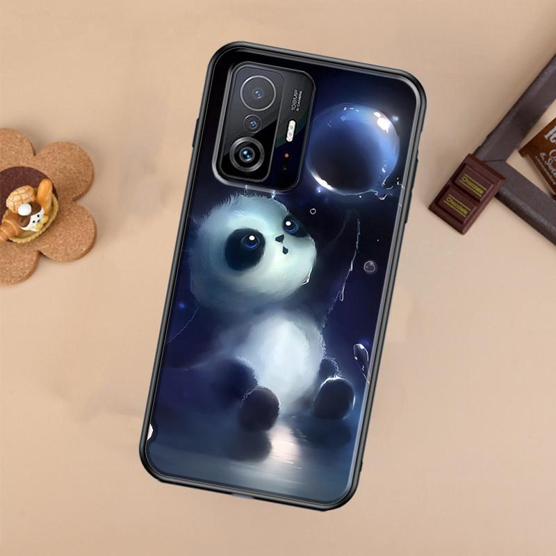 Panda Cute Case For Xiaomi POCO X7 X6 Pro X3 X5 M6 F3 F5 F6 Pro 11T 12T 13T 14T Pro 13 14 Ultra Cover
