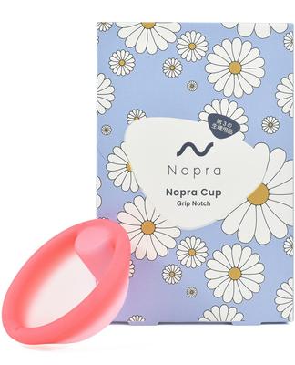 Nopra Menštruačný disk Typ s úchytom Menštruačný pohár Menštruačný pohár Menštruačný pohár (Červená, S)