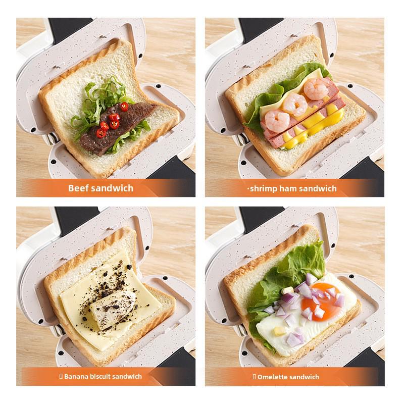 AFC Multifunctional Breakfast Maker: Sandwich, Toast & Waffle Press