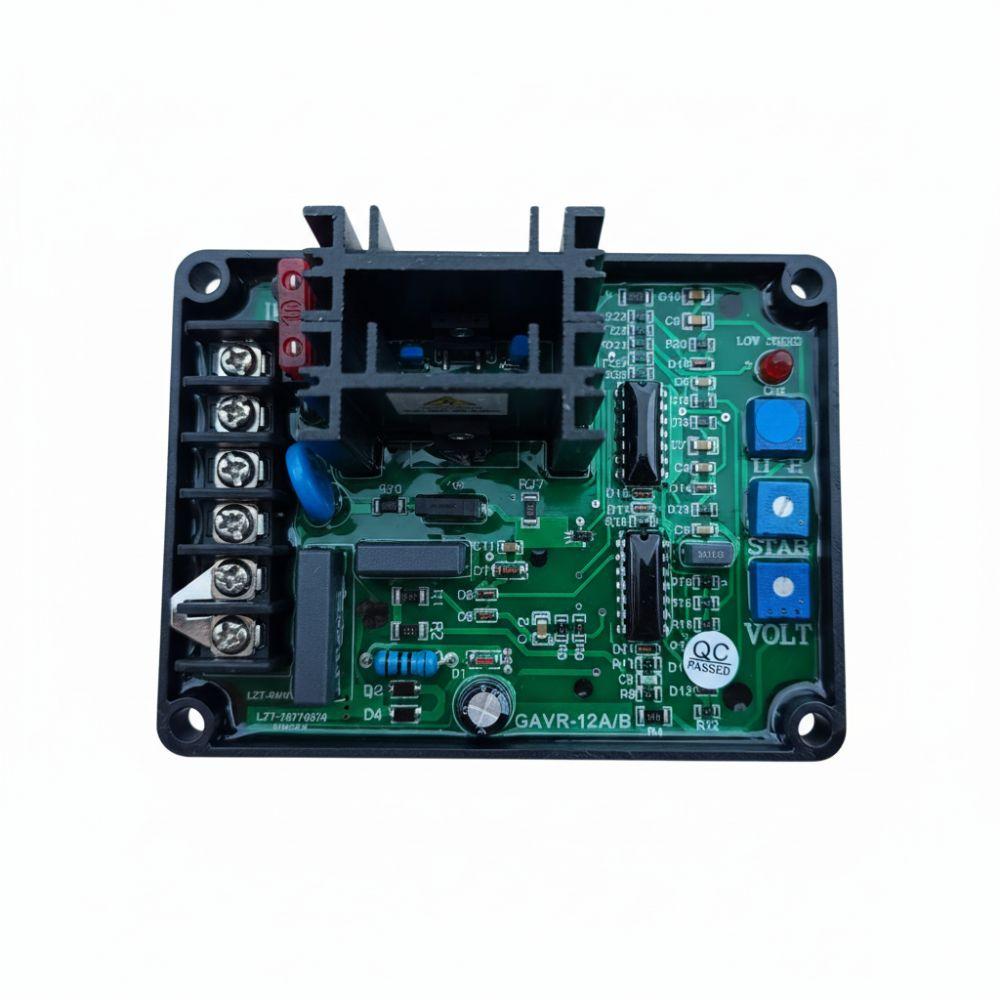 

Durable GAVR-12A Automatic Voltage Regulator Precision practical Electronic Components Voltage Controllers LCD displays