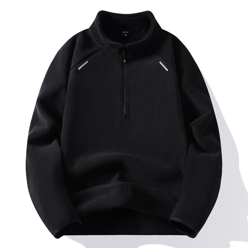 2025 Men s Autumn/Winter Outdoor Half-Zip Hoodie - W9023 2XL