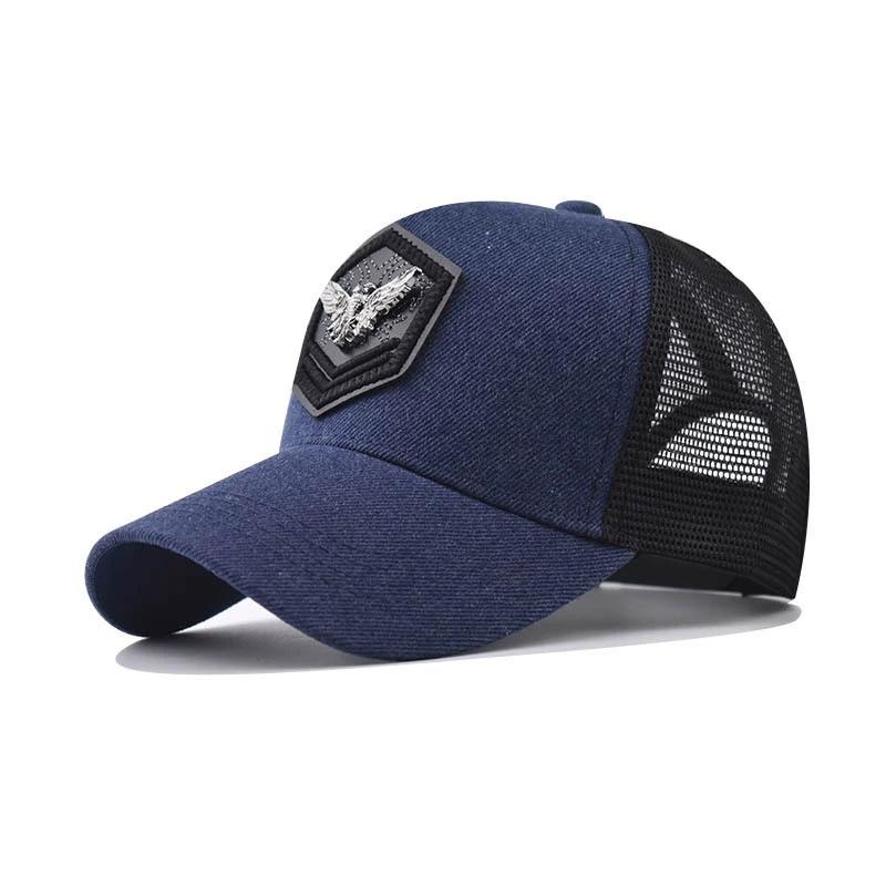 Personality Letter New Design Retro Mesh Baseball Cap for Men Women Autumn Summer Snapback Hat High Top Network Sun Hats Gorras