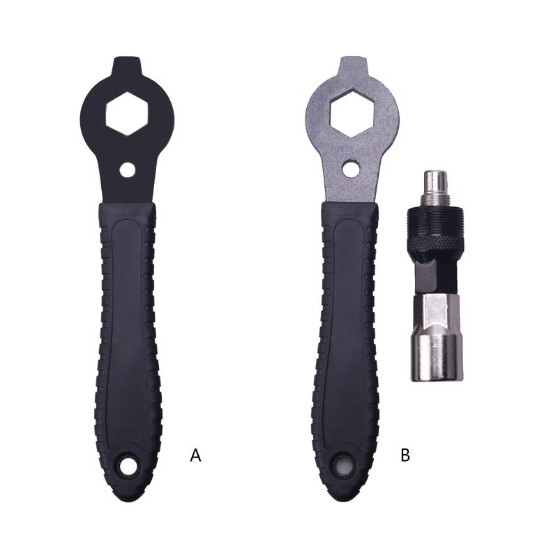 Bike Crank Puller Pedal Wrench Easy Bicycle Crank Arm Removal Tool for Square Professional Bicycle Repair Tool Kit