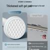 Silent Curtain Track with Punch-Free Installation - Balcony Side & Top Mount Slide Rail with Pulley and Hook Guide.